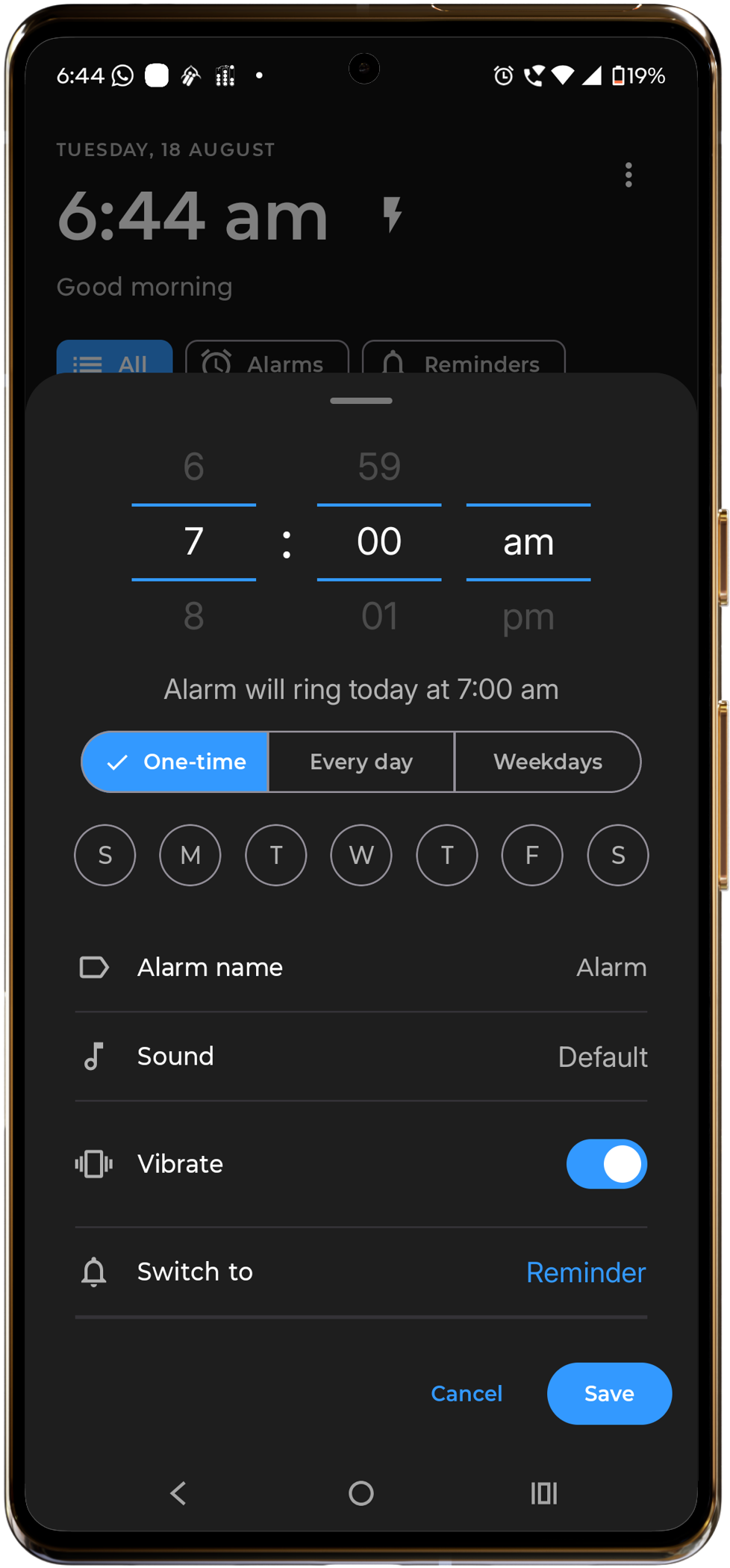 Alarm Dark
